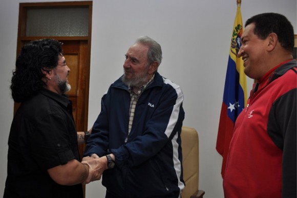 Mensaje de Fidel a Maradona
